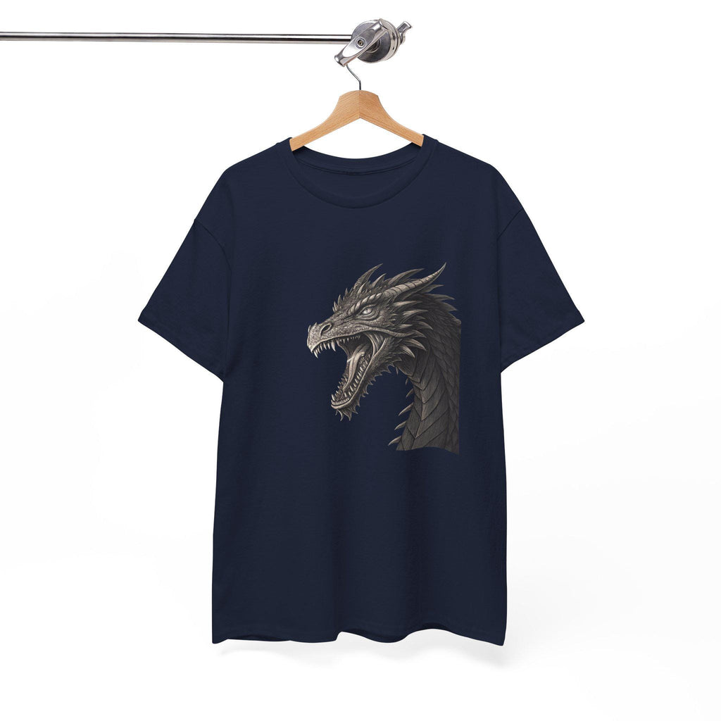 Dragon Graphic Tee: Unisex Cotton Mythical Beast Shirt