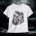Dragon Castle Graphic Tee: Medieval Fantasy Shirt