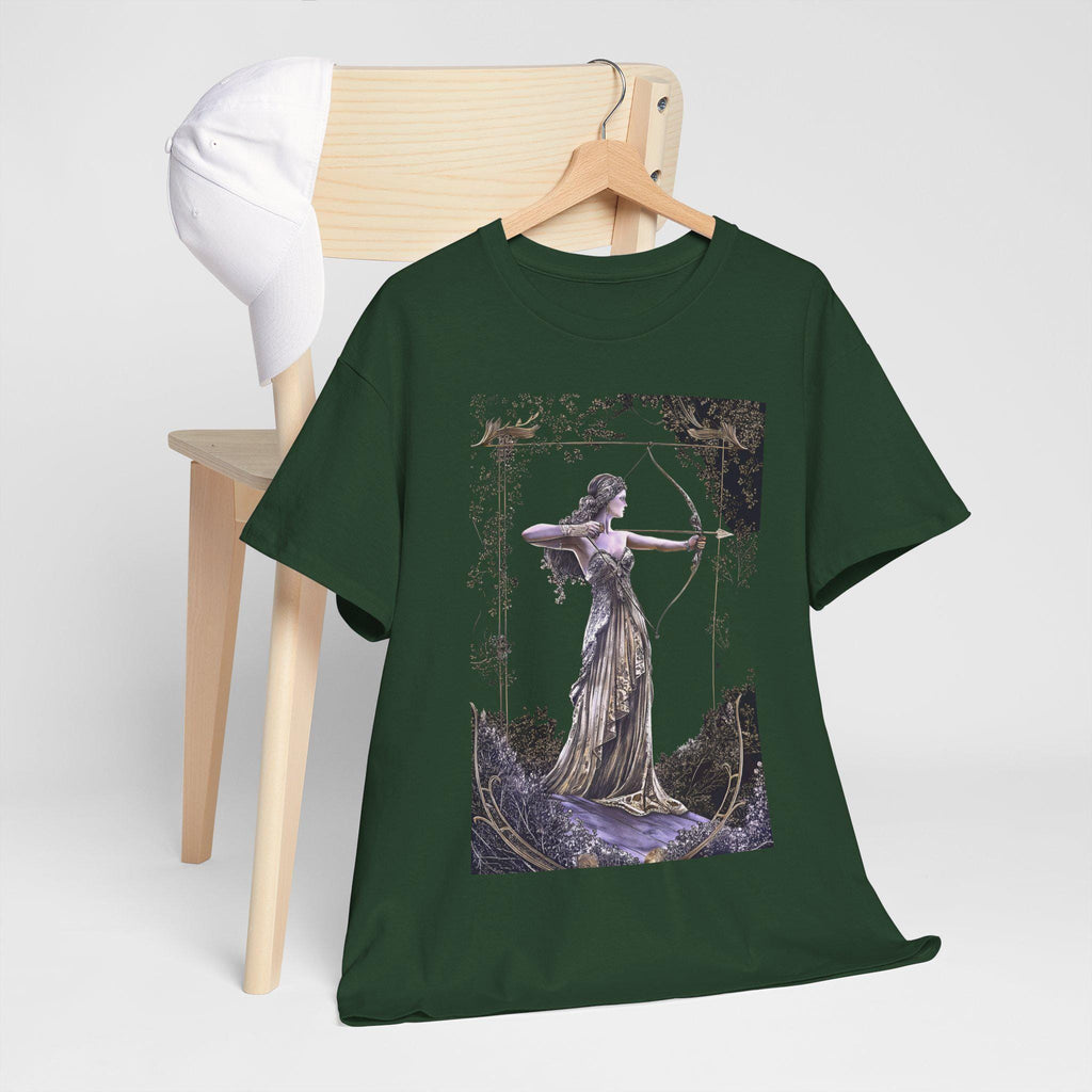 Artemis Goddess Graphic Tee: Greek Mythology Shirt, Hunting Lover Gift