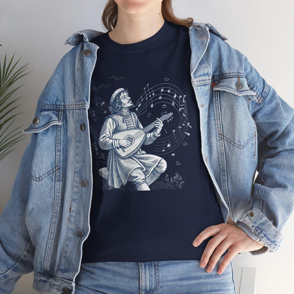 Castlecore Medieval Graphic Tee: Renaissance Fair Knight Costume