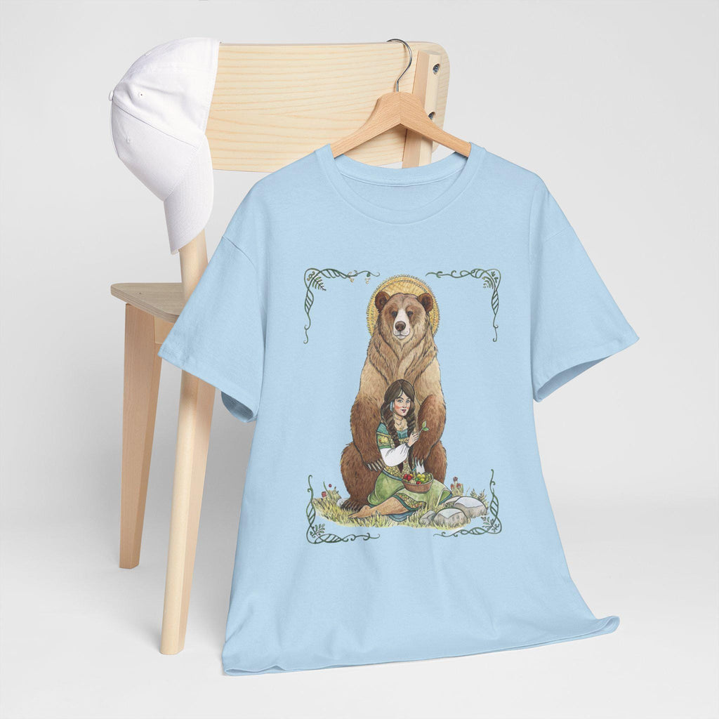 Artio Bear Goddess T-Shirt: Mythical Fantasy Graphic Tee