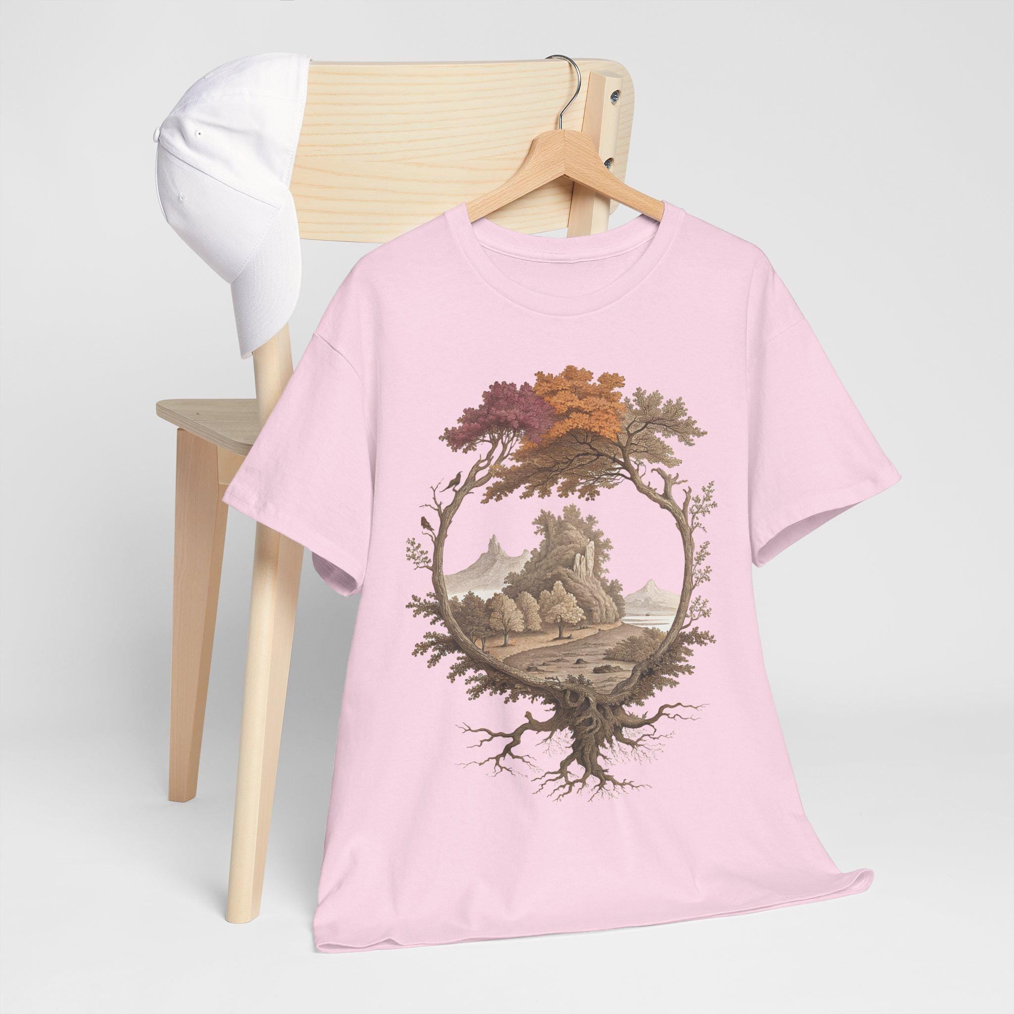Yggdrasil Norse Mythology Tee: World Tree Graphic Unisex Shirt