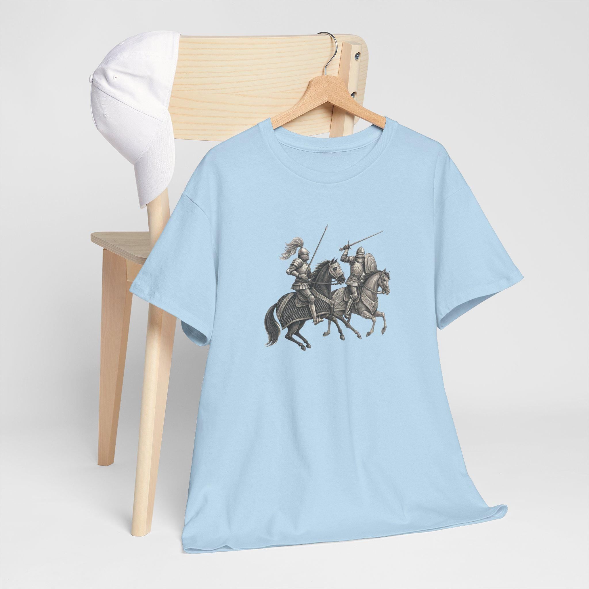 Knight's Tournament Graphic Tee: Medieval Renaissance Shirt