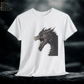 Dragon Graphic Tee: Unisex Cotton Mythical Beast Shirt