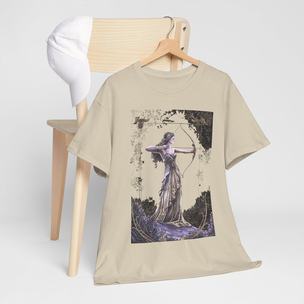 Artemis Goddess Graphic Tee: Greek Mythology Shirt, Hunting Lover Gift