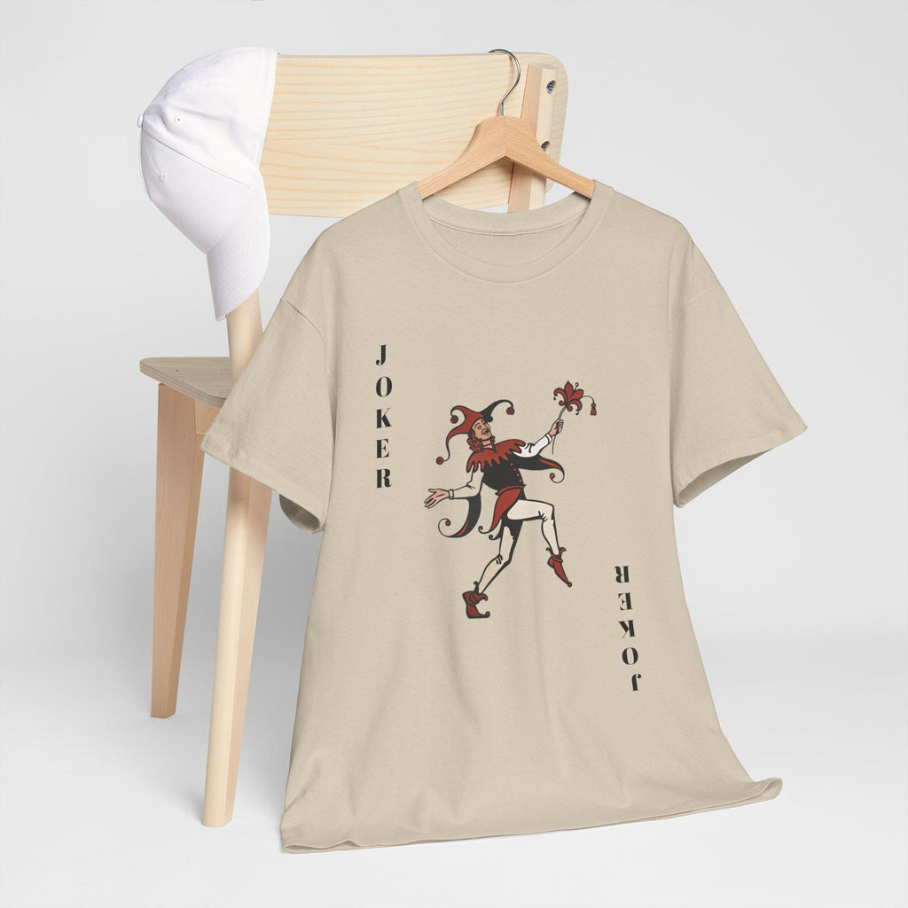 Joker Jester Graphic Tee: Medieval Fantasy Castlecore Cotton Top