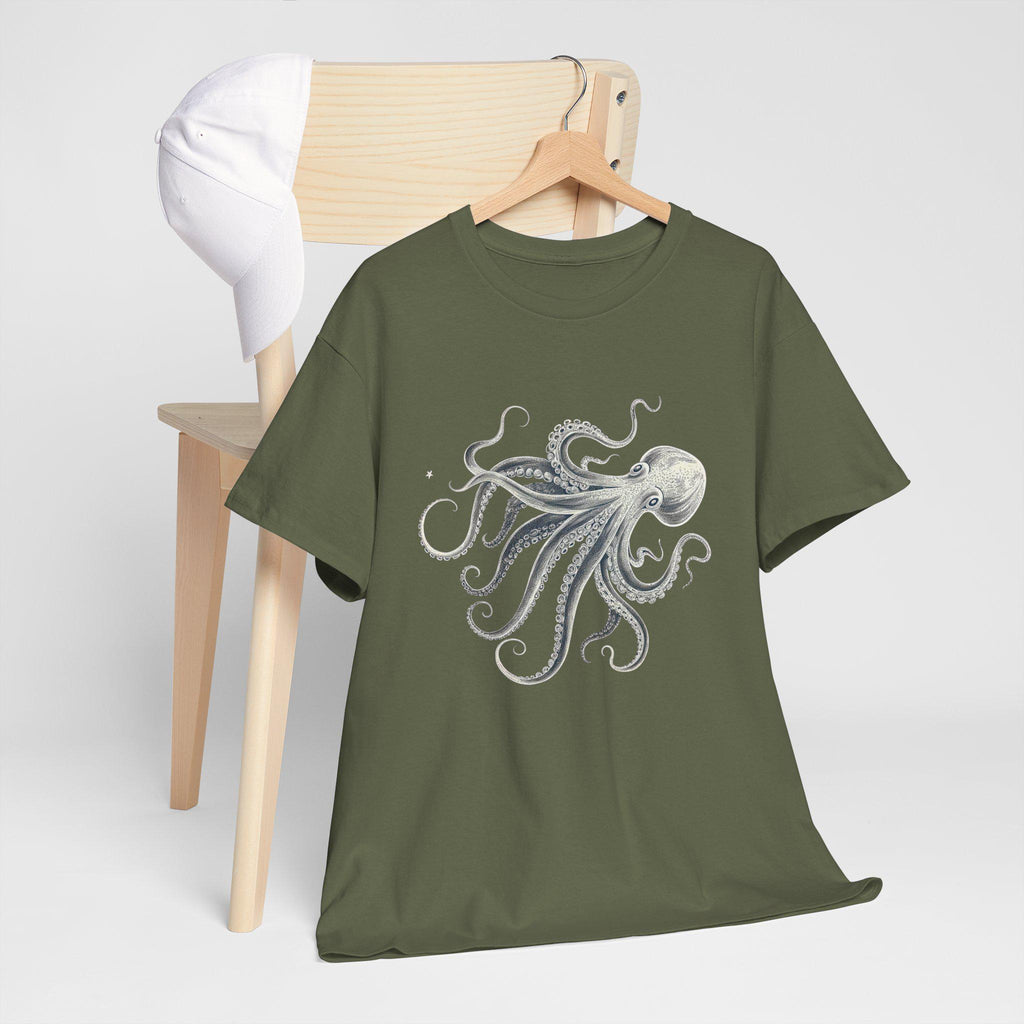 Fantasy Kraken Graphic Tee: Mythical Sea Monster Unisex T-Shirt