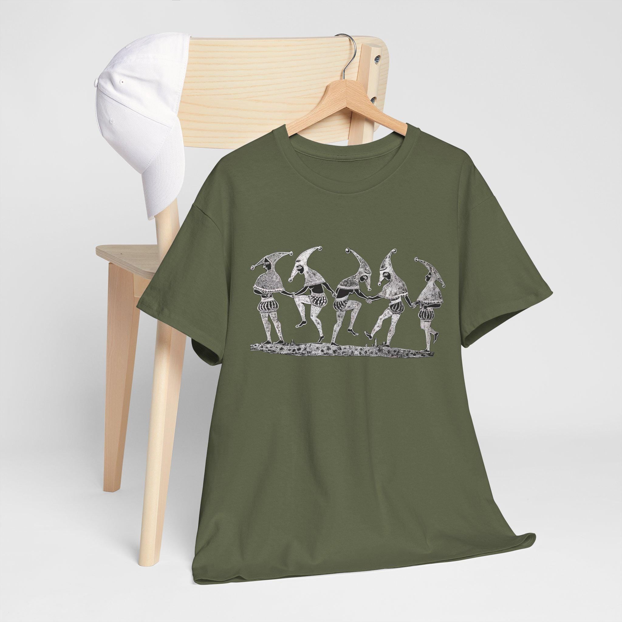 Vintage Medieval Jesters Graphic Tee: Castlecore Renaissance Costume