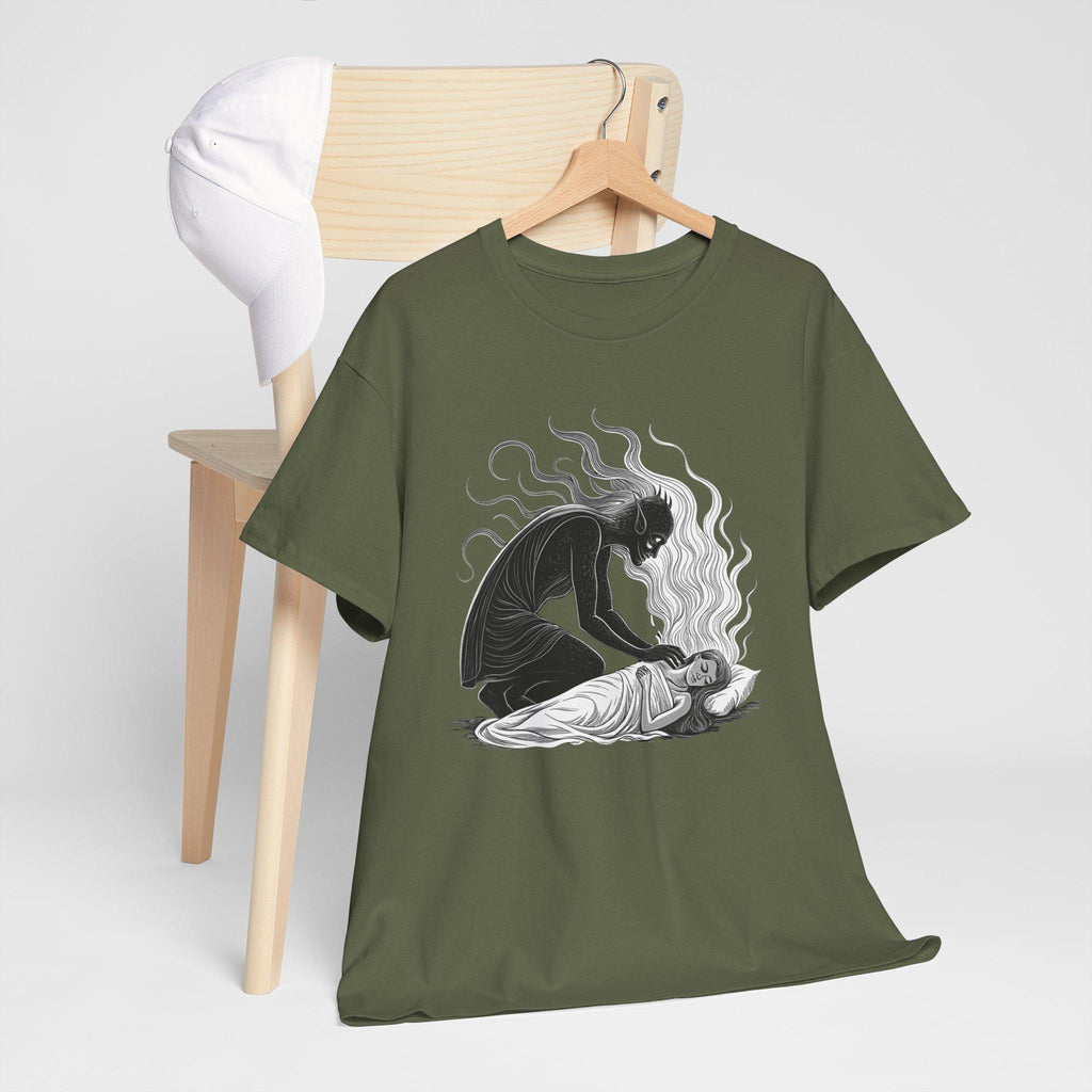 Mare Dream Demon Graphic Tee, Mystical Horror Design