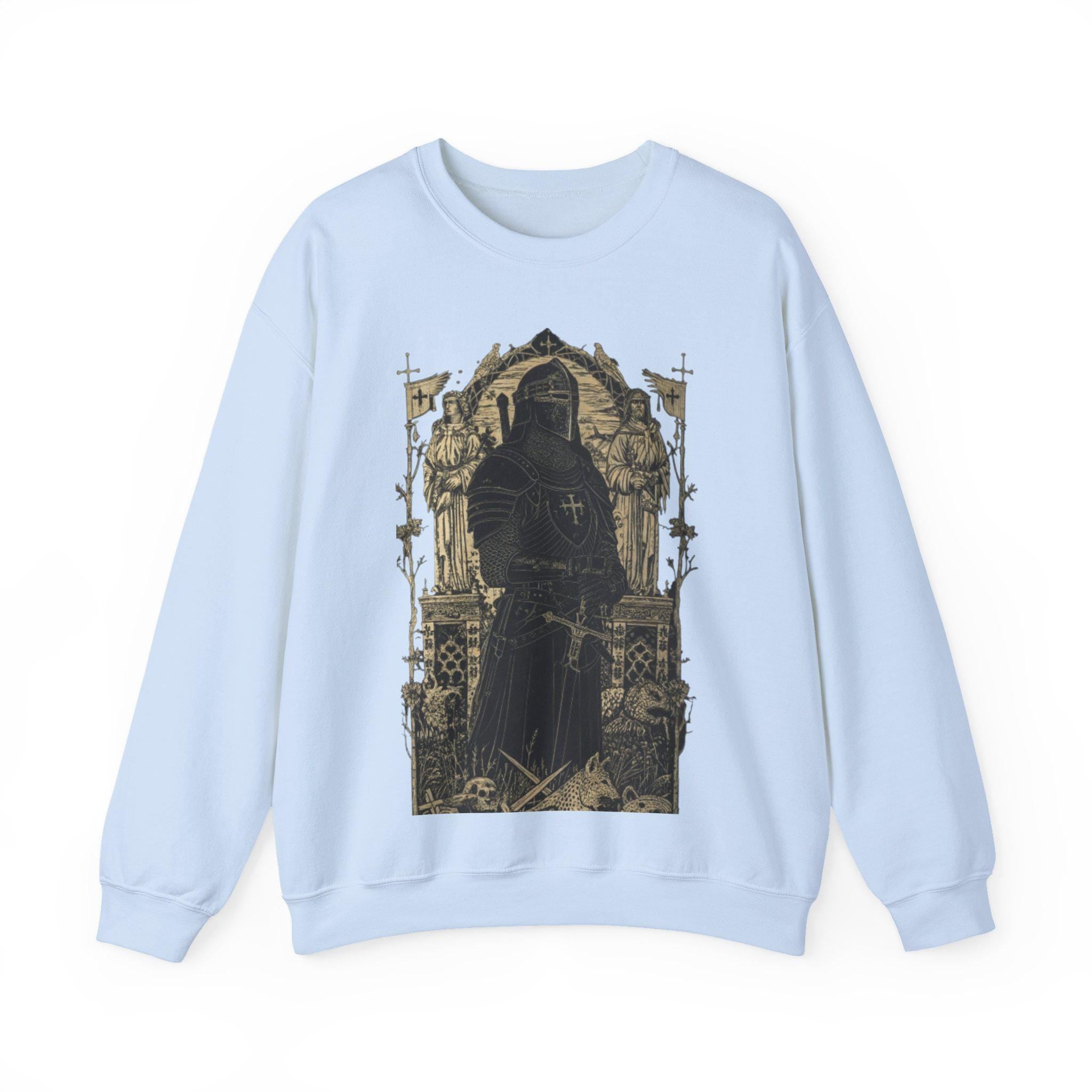 Black Knight Medieval Castlecore Sweatshirt