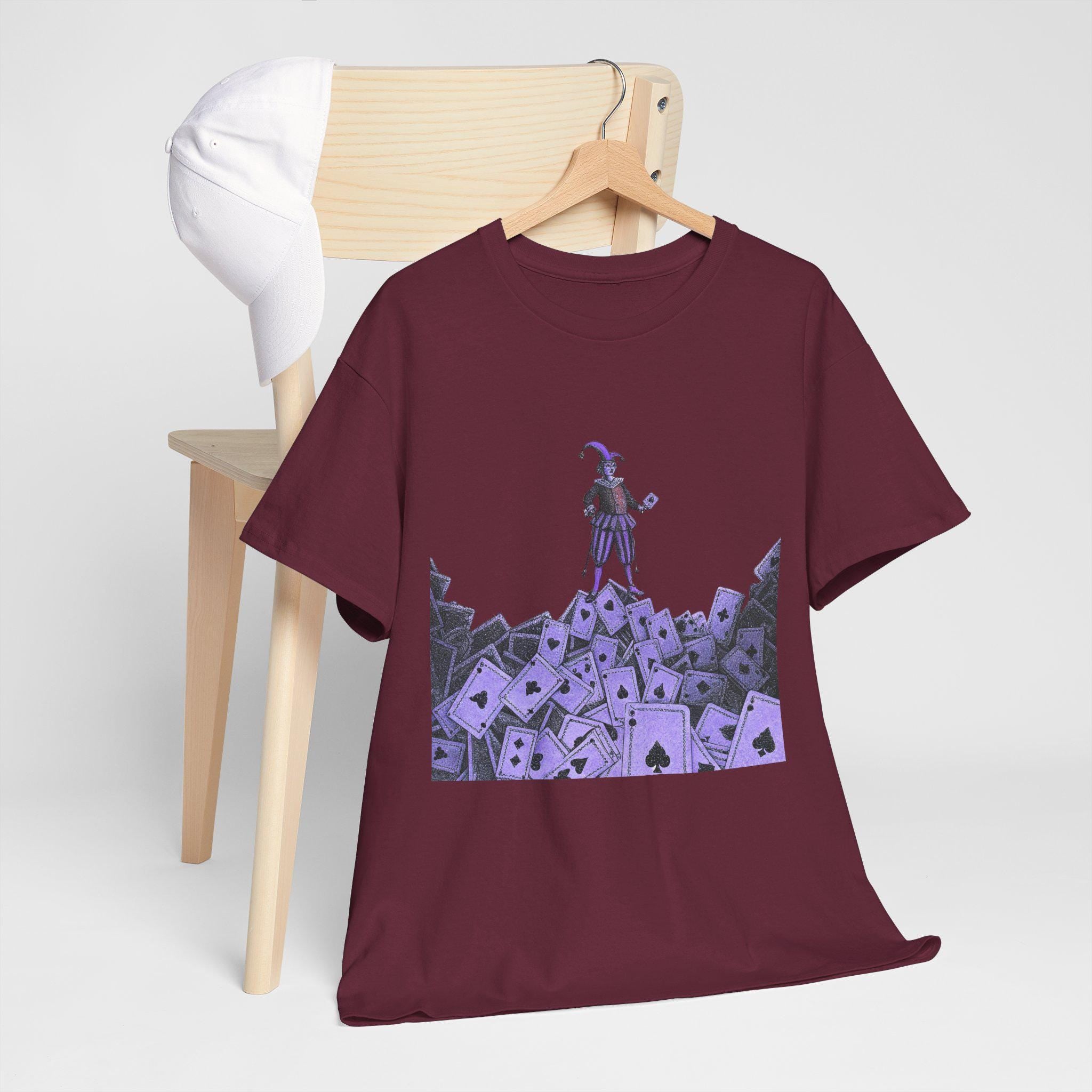 Castlecore Jester Graphic Tee: Medieval Renaissance Fair Costume