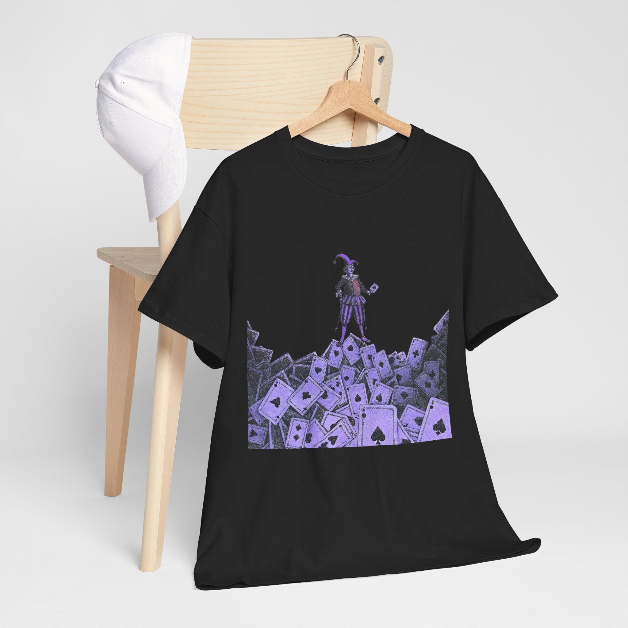 Castlecore Jester Graphic Tee: Medieval Renaissance Fair Costume