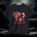Cerberus Graphic Tee: Three-Headed Dog Mythology Shirt