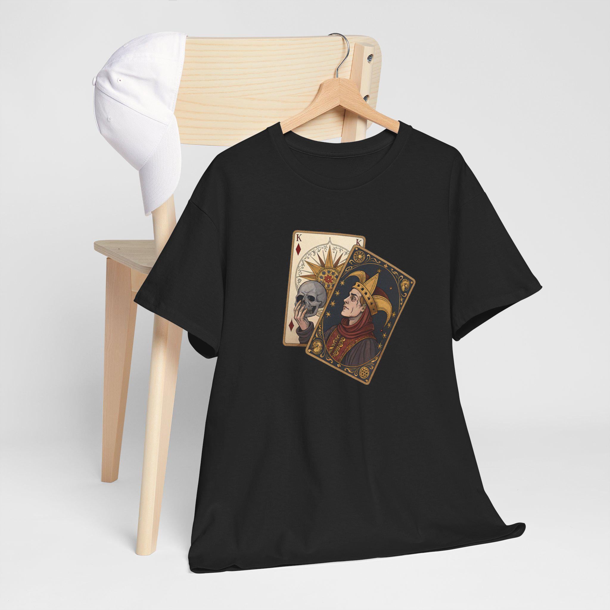 Jester Tarot Graphic Tee: Castlecore Medieval Fantasy Shirt