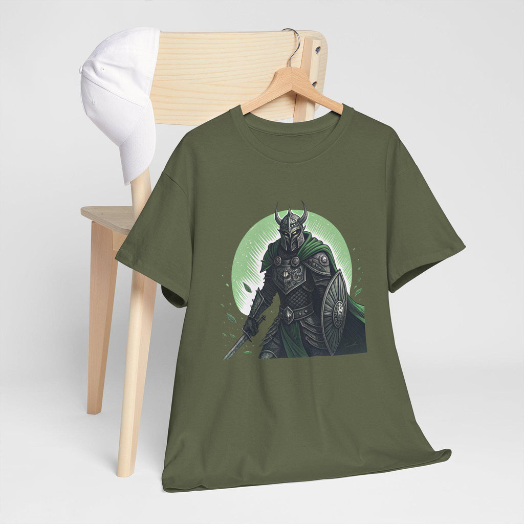 Cursed Mystical Knight Tee: Medieval Graphic Shirt, Ren Faire Costume