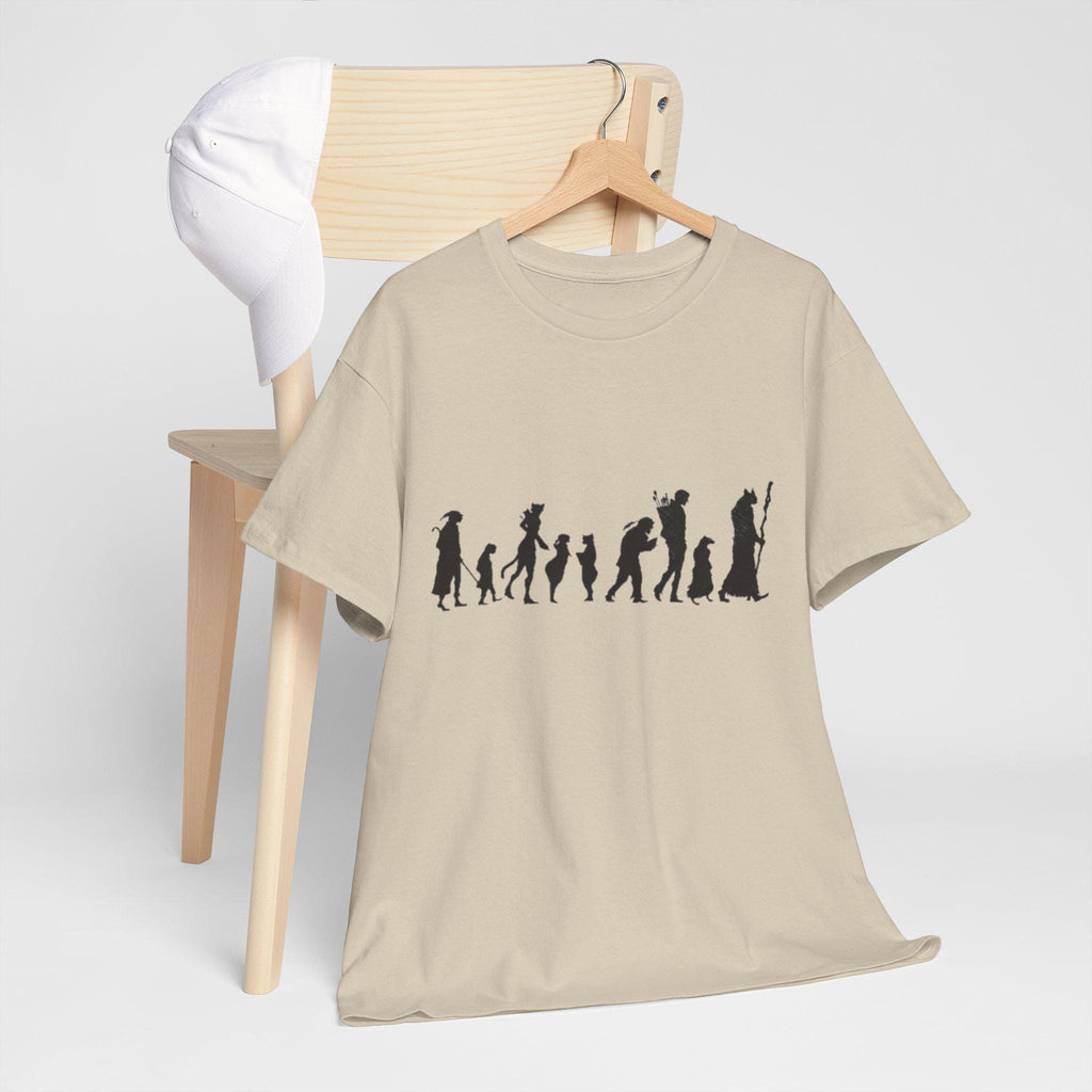 Fellowship of Cats Tee: Medieval Castlecore Graphic Shirt