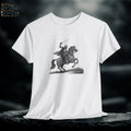 Knight on Horseback Graphic Tee: Medieval Horse Rider T-Shirt
