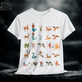 Mythical Creatures T-Shirt: Fantasy Castlecore Graphic Tee