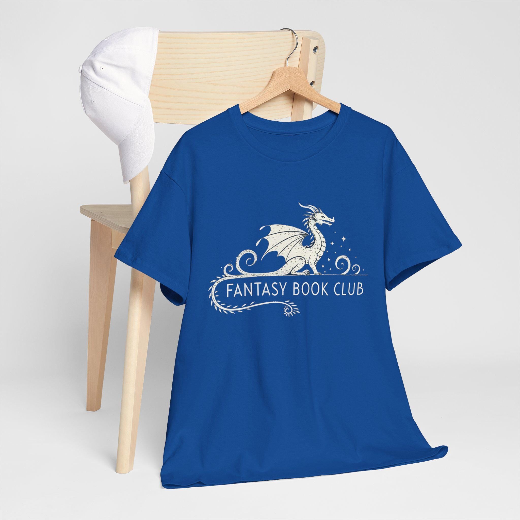 Dragon Fantasy Book Club T-Shirt: Medieval Castlecore Graphic Tee