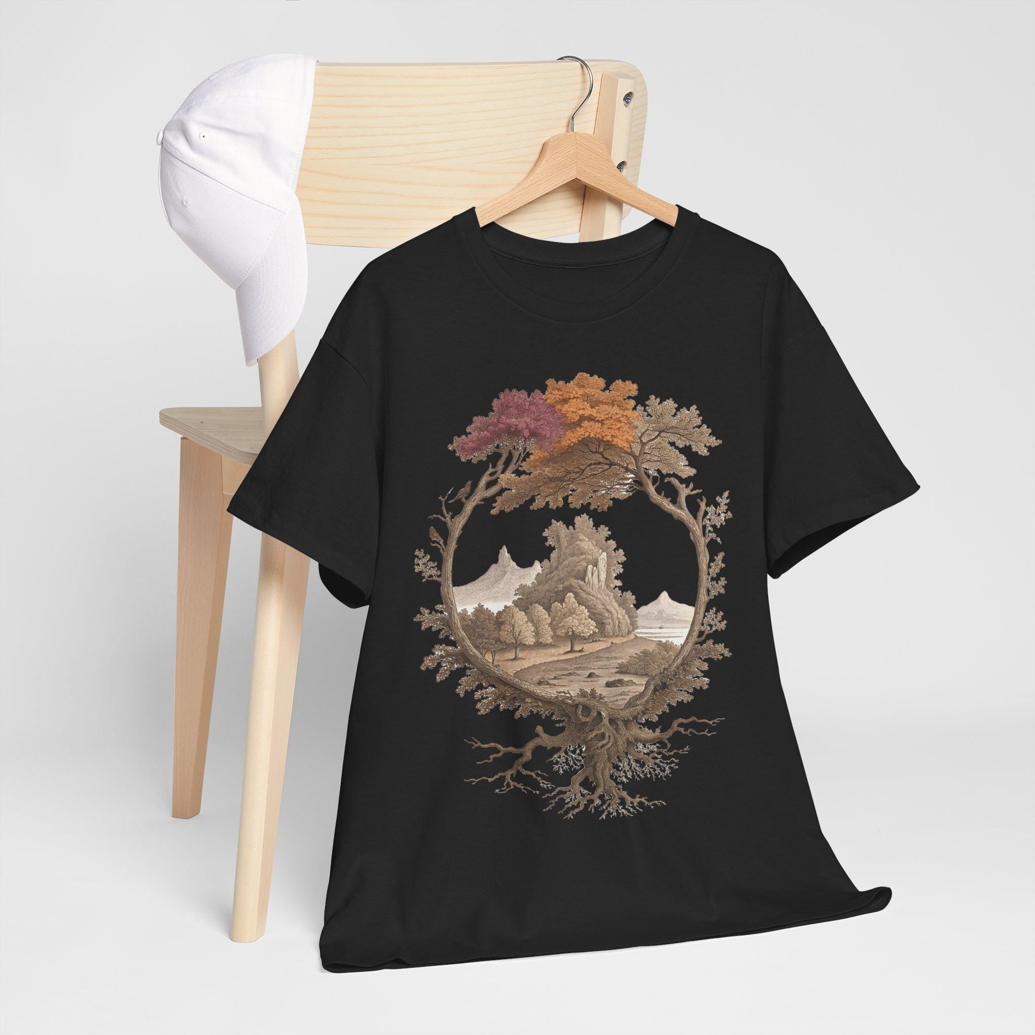 Yggdrasil Norse Mythology Tee: World Tree Graphic Unisex Shirt