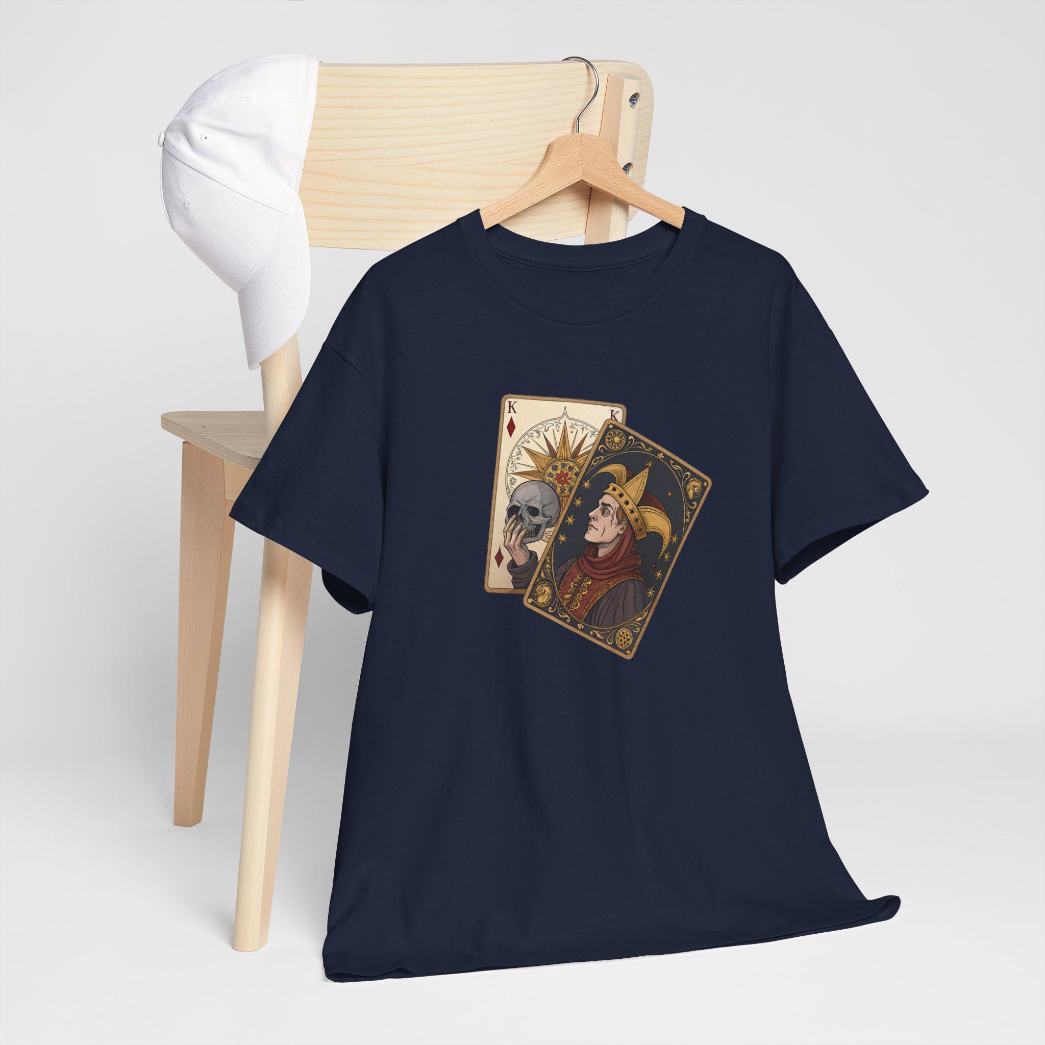 Jester Tarot Graphic Tee: Castlecore Medieval Fantasy Shirt