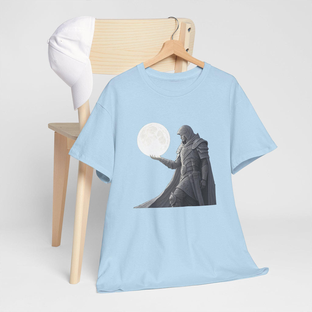 Medieval Knight Moon Graphic Tee: Fantasy Ren Faire T-Shirt