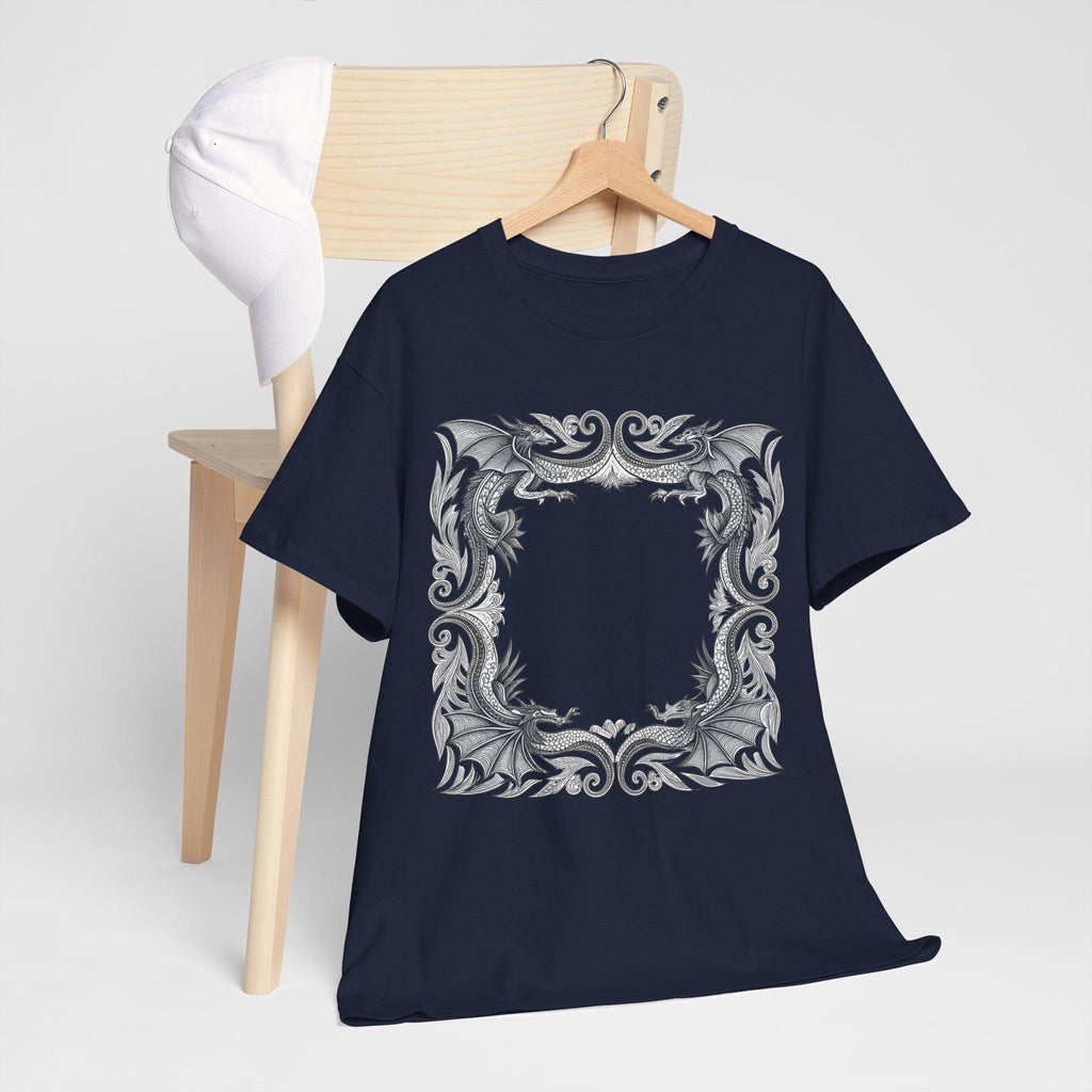 Mythical Dragon Graphic Tee: Fantasy Dragon Lover Gift