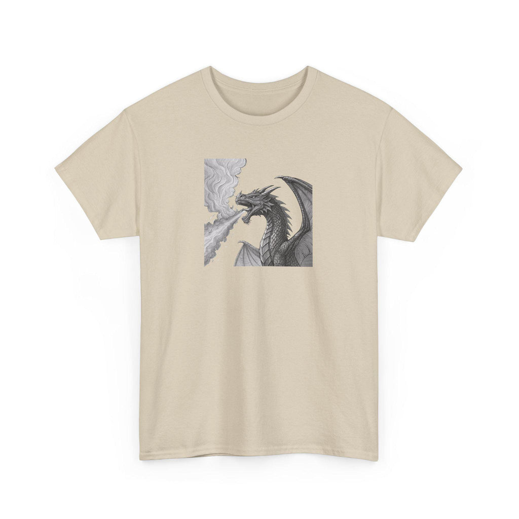 Dragon Graphic Unisex Tee, Fantasy Shirt, Geeky Apparel, Casual Wear, Unique Dragon Design