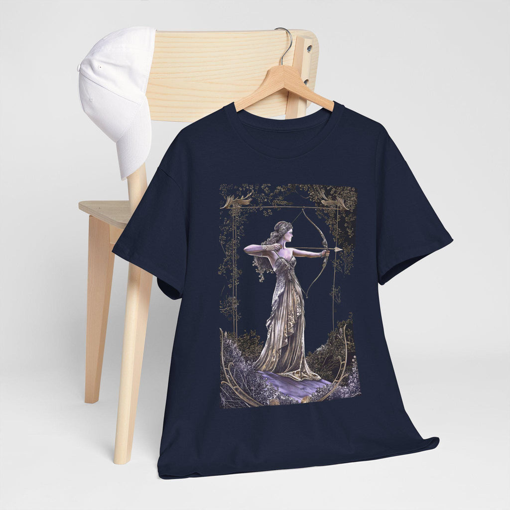 Artemis Goddess Graphic Tee: Greek Mythology Shirt, Hunting Lover Gift