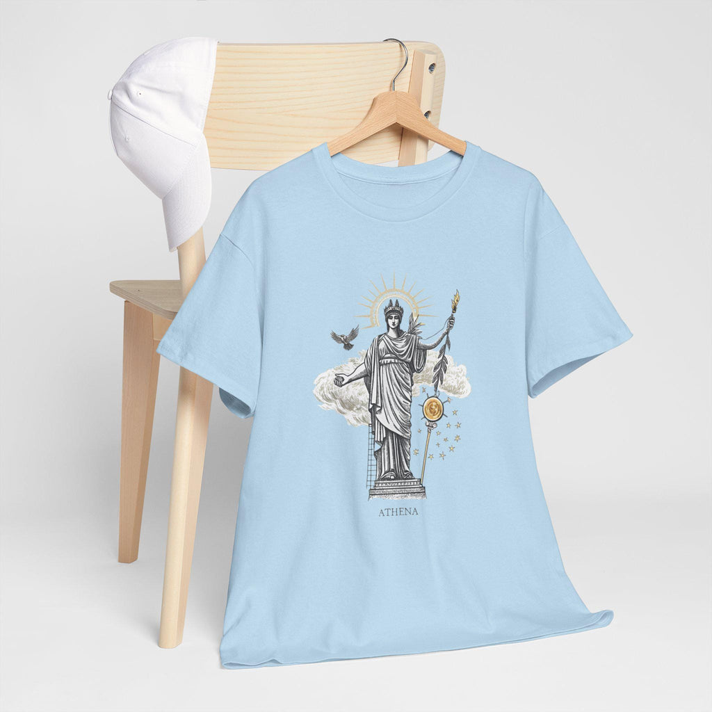 Athena Greek Goddess Graphic Tee: Mythical Art Unisex Top