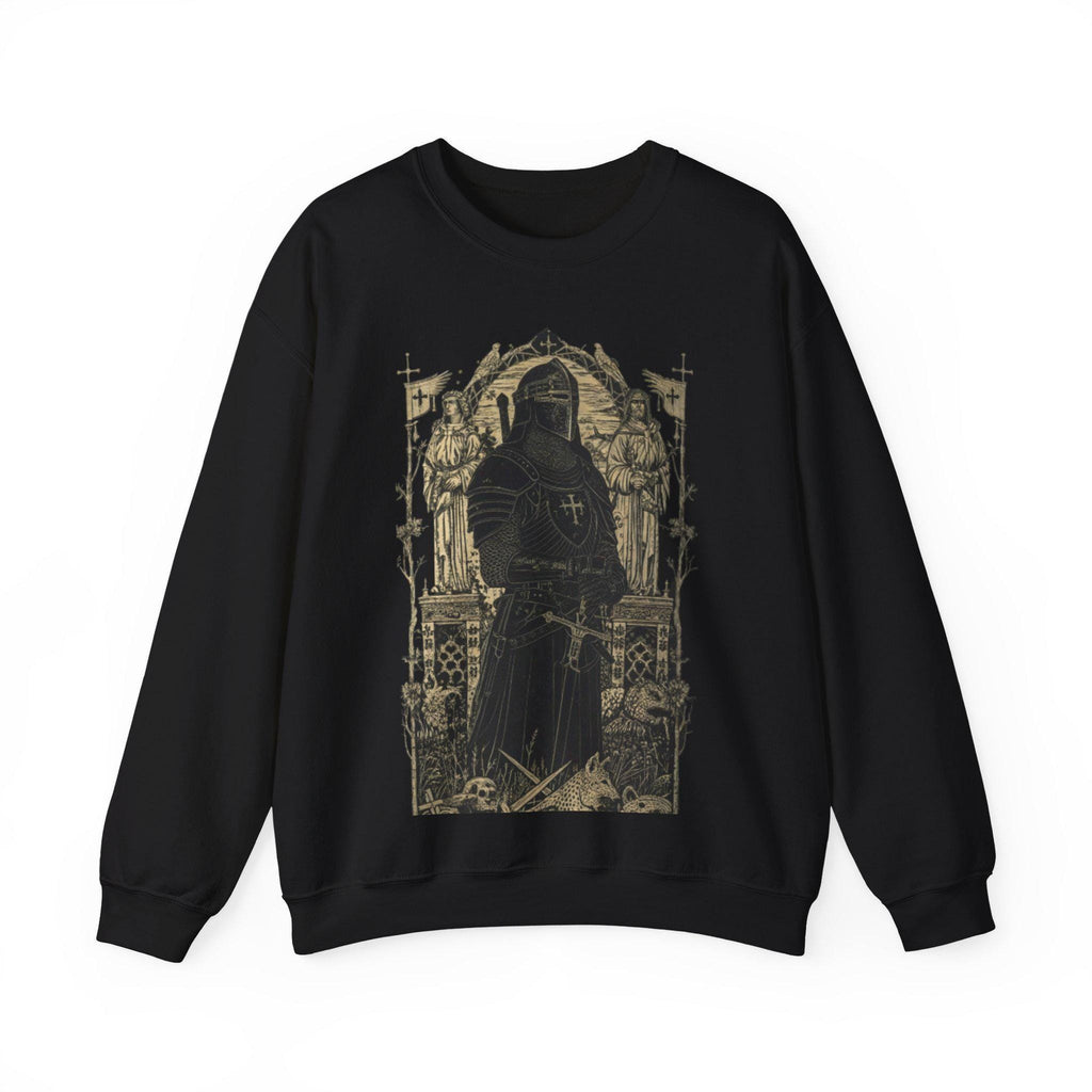 Black Knight Medieval Castlecore Sweatshirt