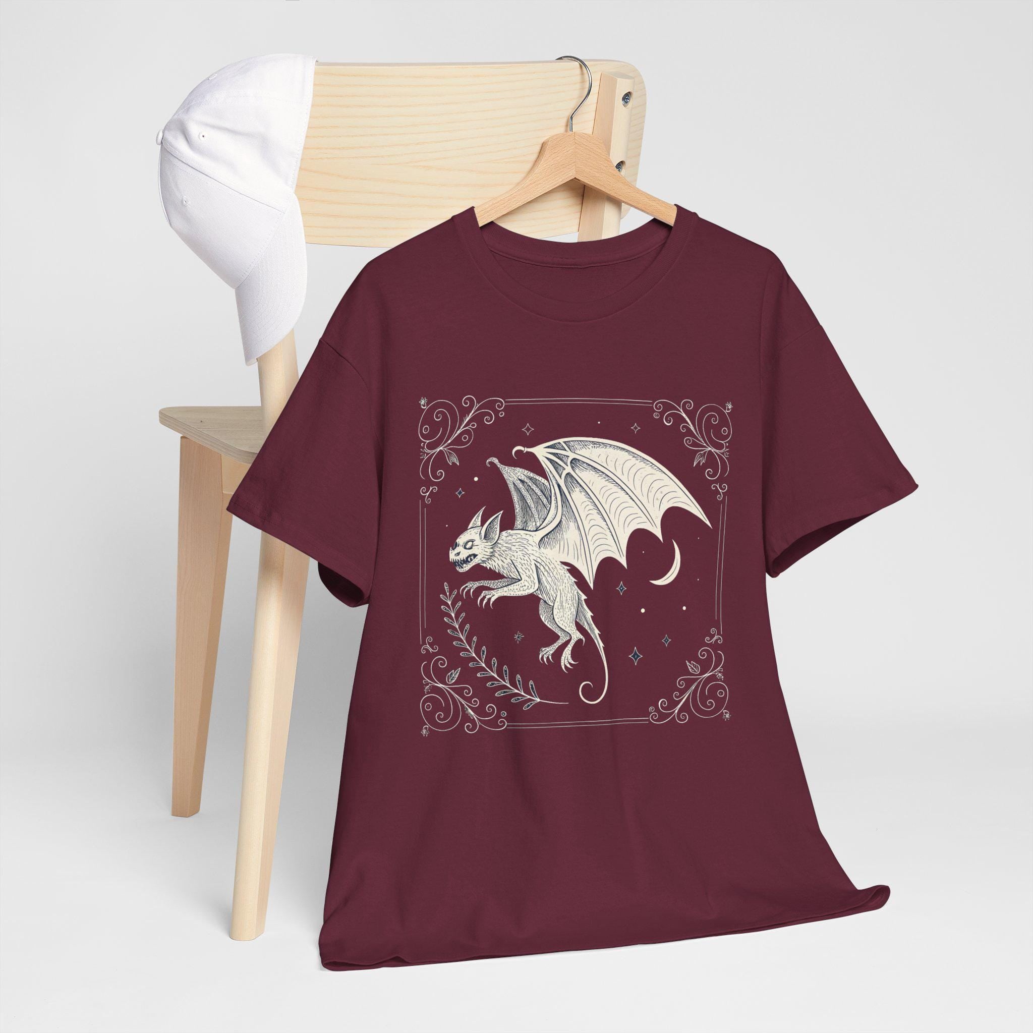 Gargoyle Graphic Tee: Medieval Gothic T-Shirt, Renaissance Faire Top