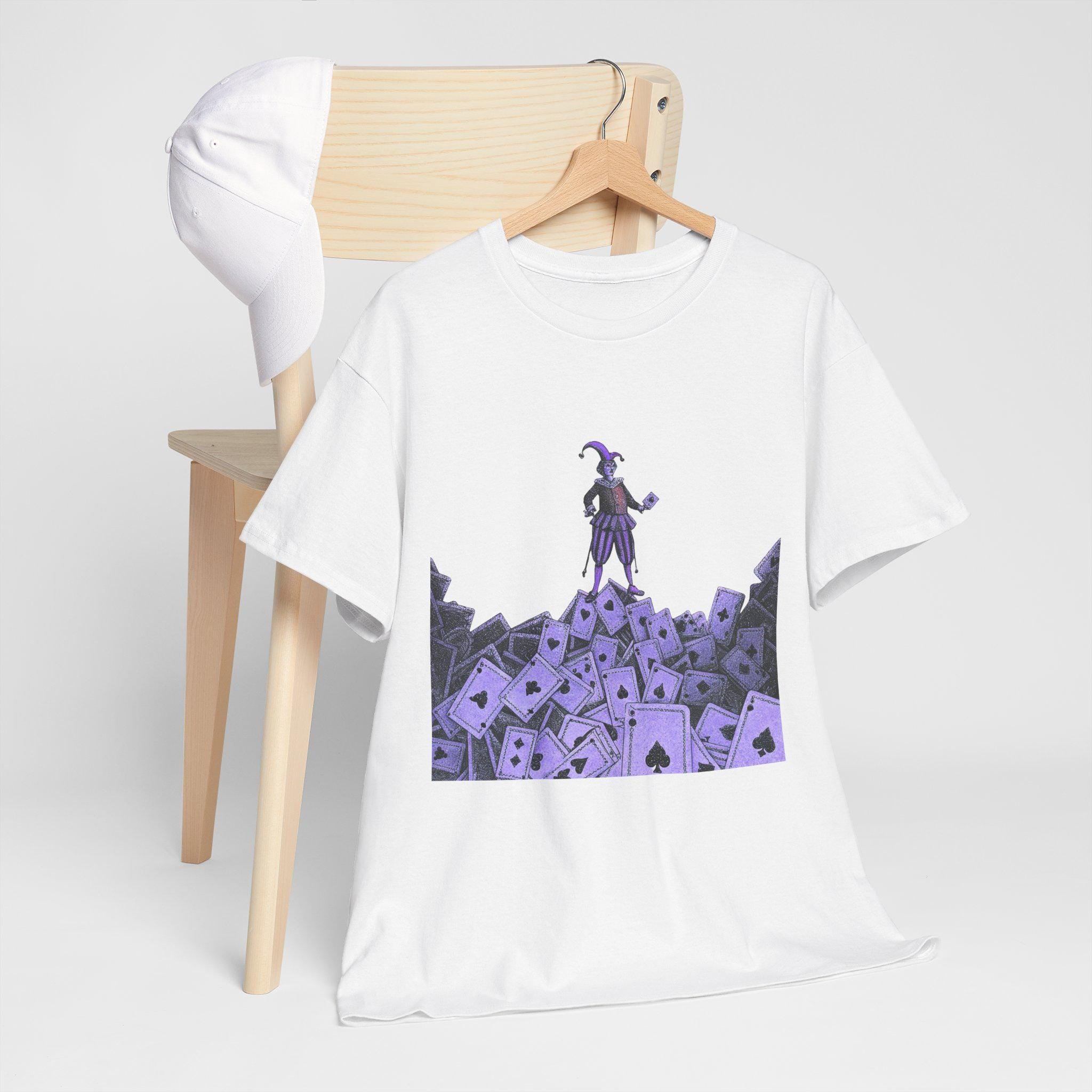 Castlecore Jester Graphic Tee: Medieval Renaissance Fair Costume