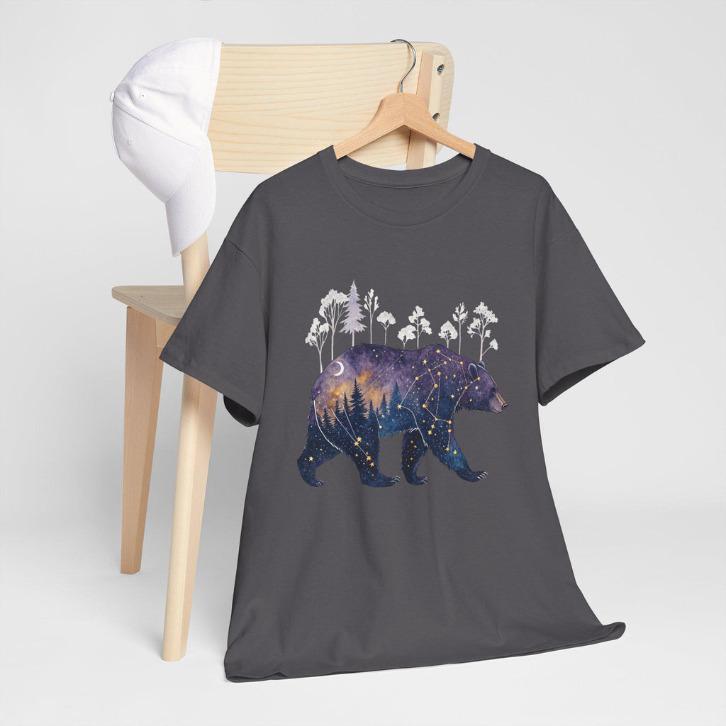 Cosmic Bear T-Shirt: Medieval Castle Fantasy Graphic Tee