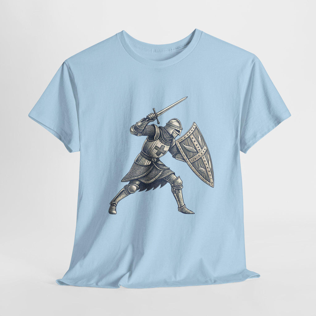 Royal Knight Graphic Tee: Medieval Armor, Renaissance Costume