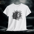Medusa Graphic Tee: Vintage Mythology Serpent Shirt