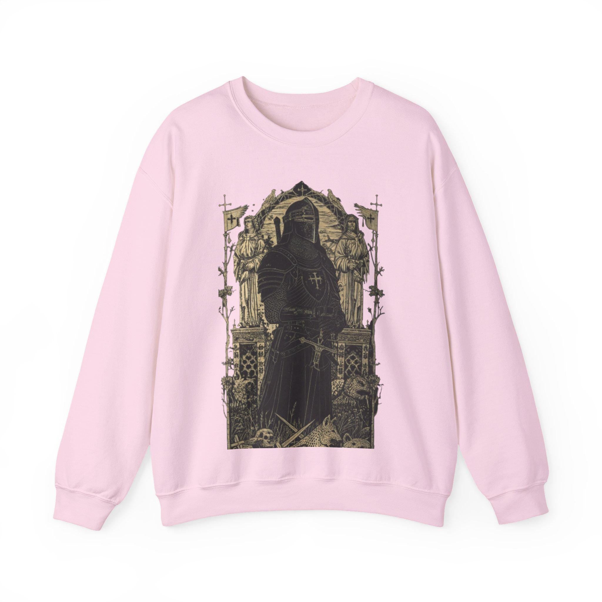 Black Knight Medieval Castlecore Sweatshirt