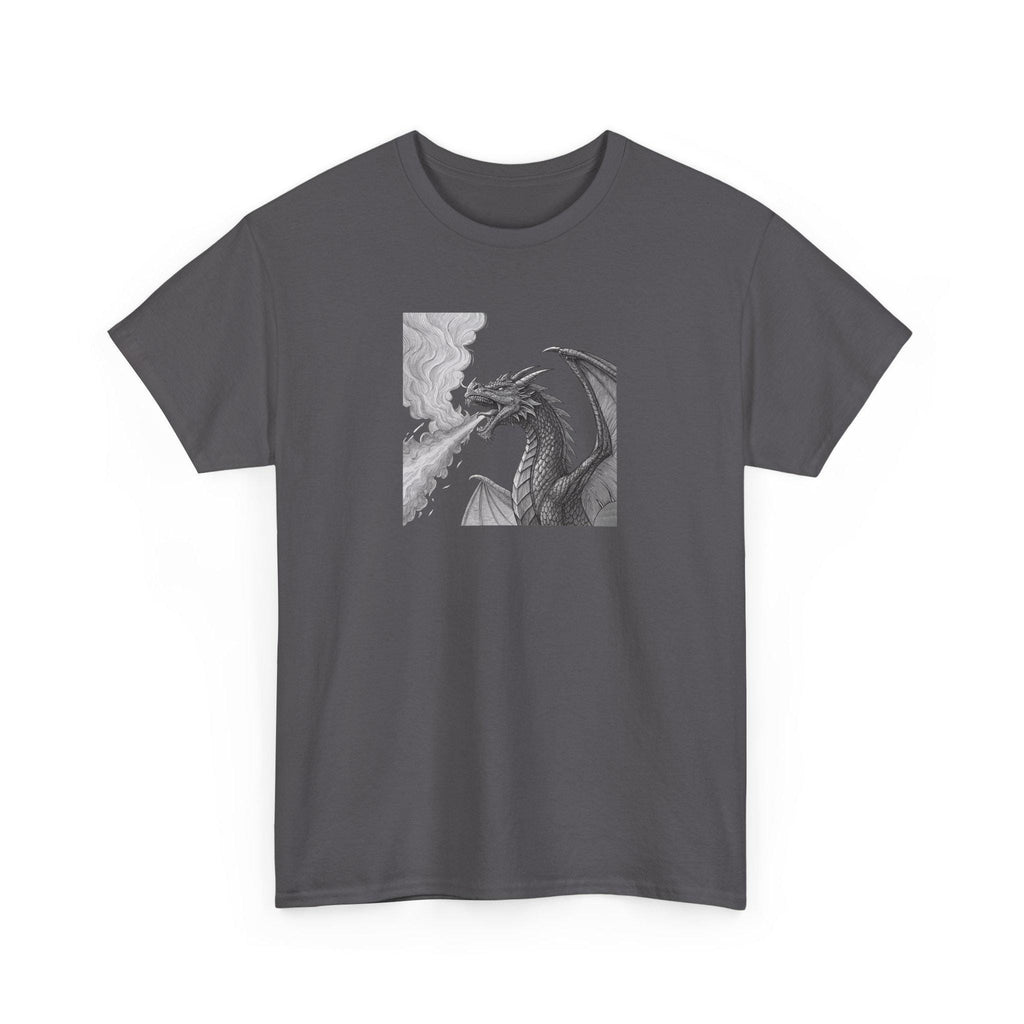 Dragon Graphic Unisex Tee, Fantasy Shirt, Geeky Apparel, Casual Wear, Unique Dragon Design