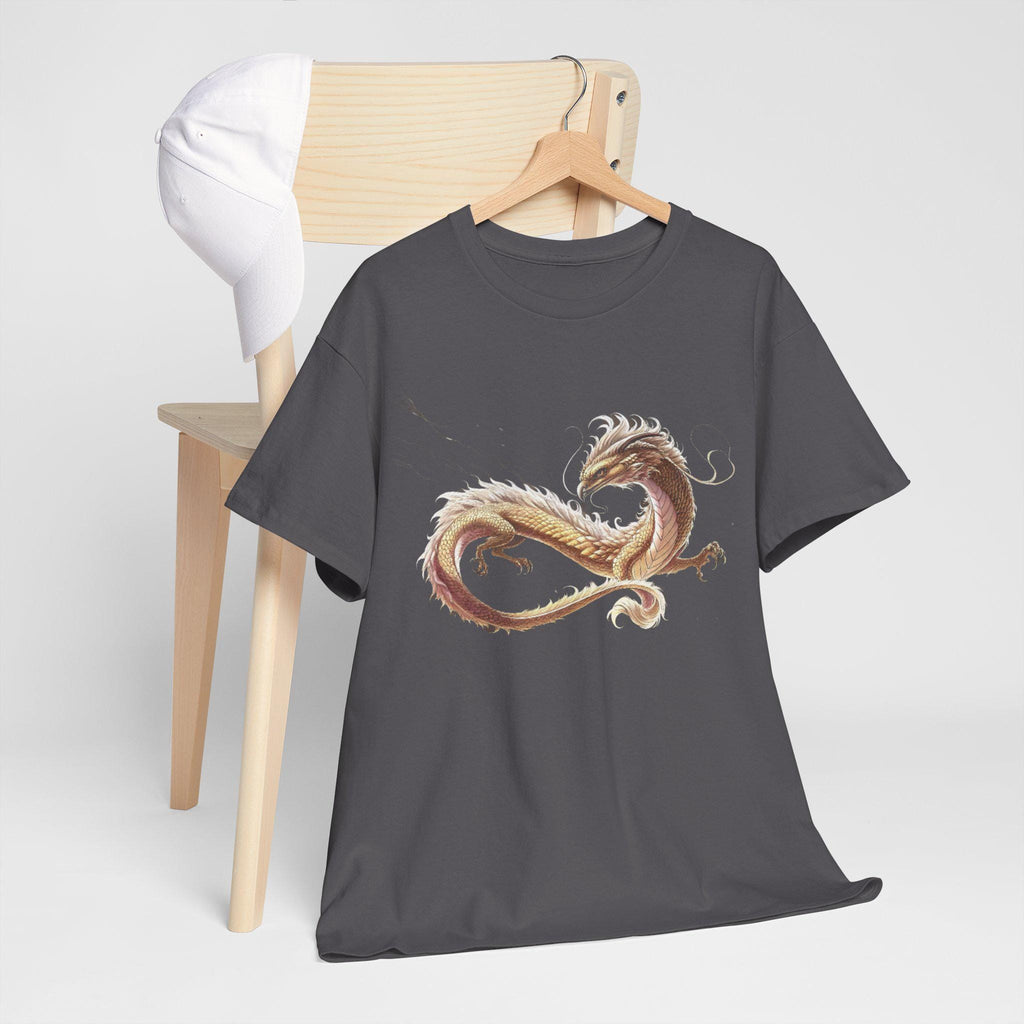 Celestial Dragon Graphic Tee, Mythical Fantasy Unisex Shirt