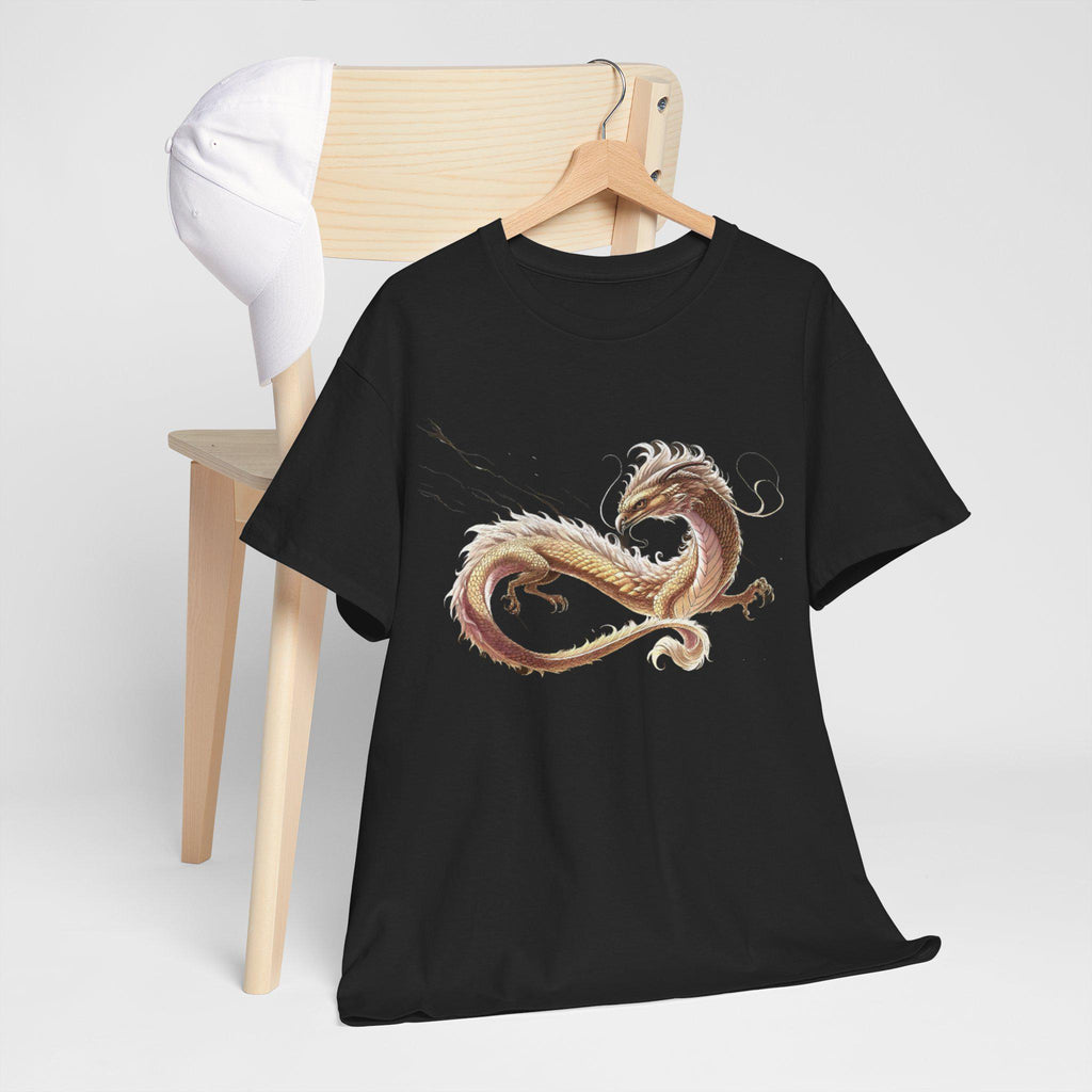 Celestial Dragon Graphic Tee, Mythical Fantasy Unisex Shirt