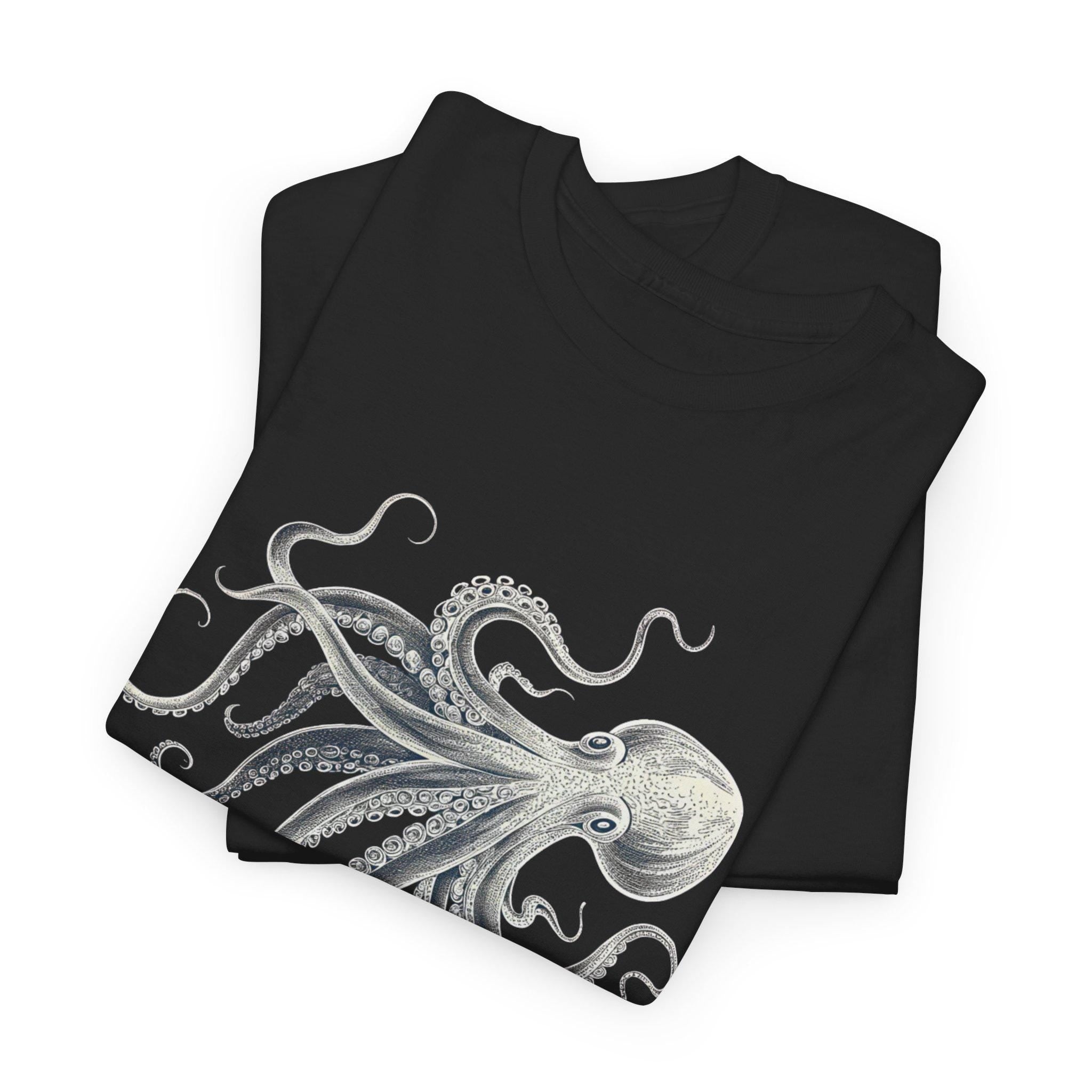 Fantasy Kraken Graphic Tee: Mythical Sea Monster Unisex T-Shirt