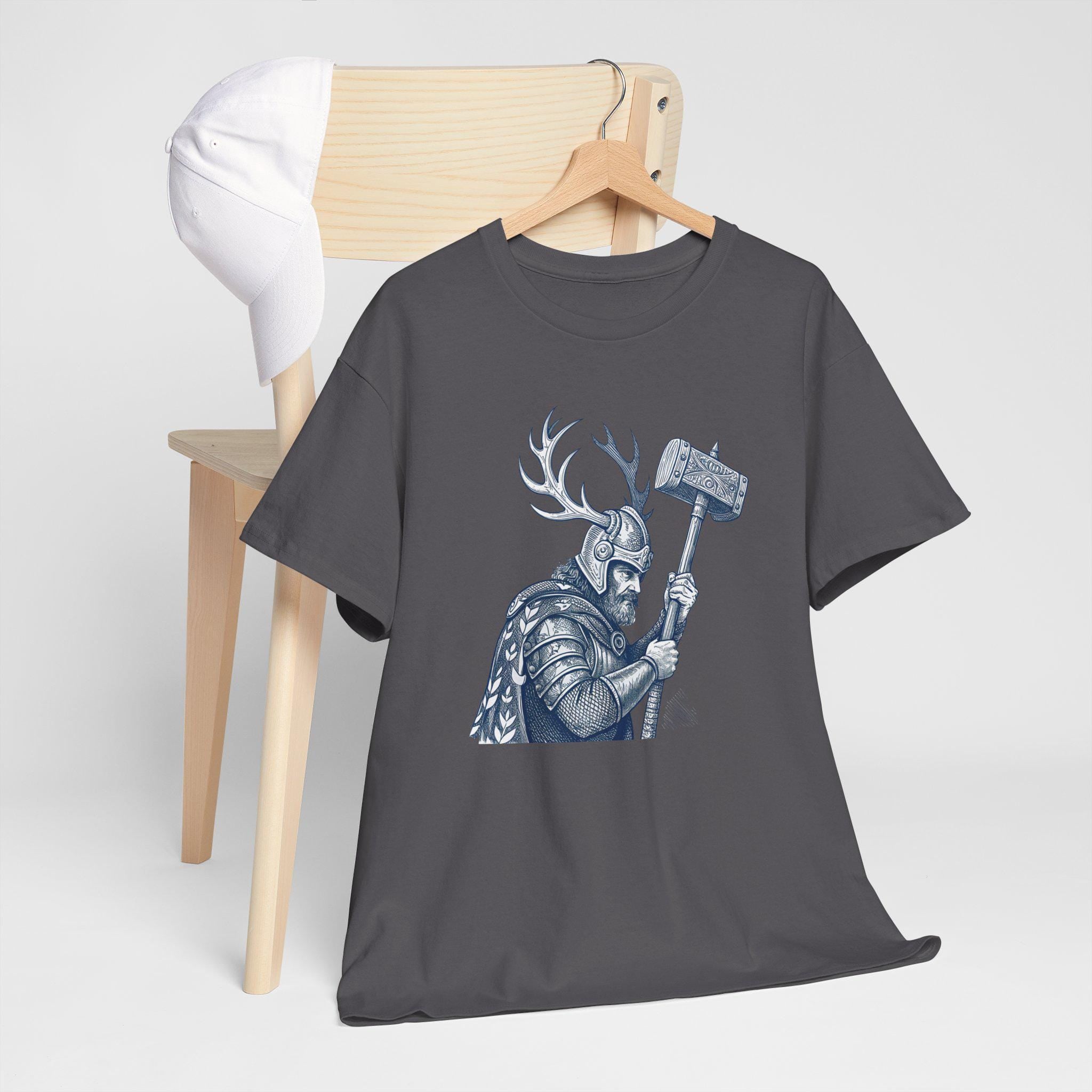 Castlecore Rebellion Tee: Medieval Fantasy Graphic, Sustainable Cotton