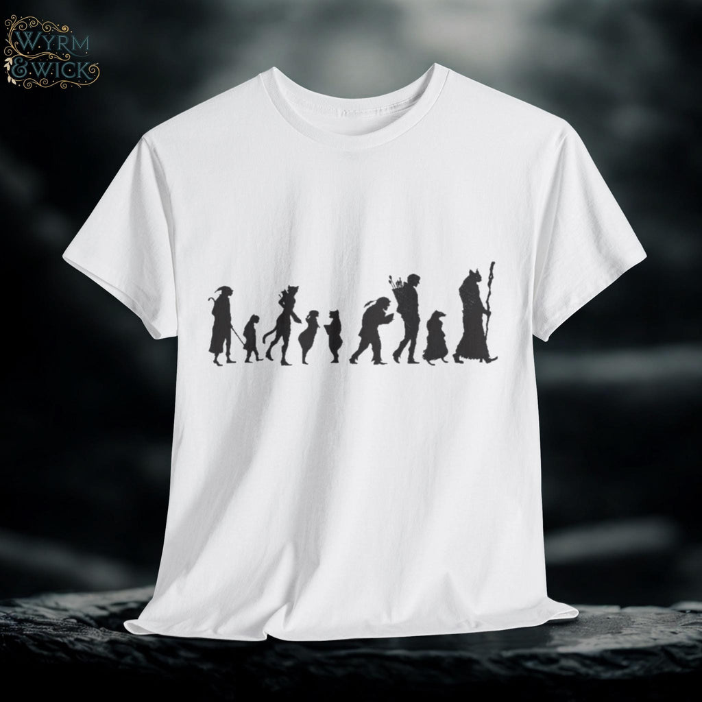 Fellowship of Cats Tee: Medieval Castlecore Graphic Shirt
