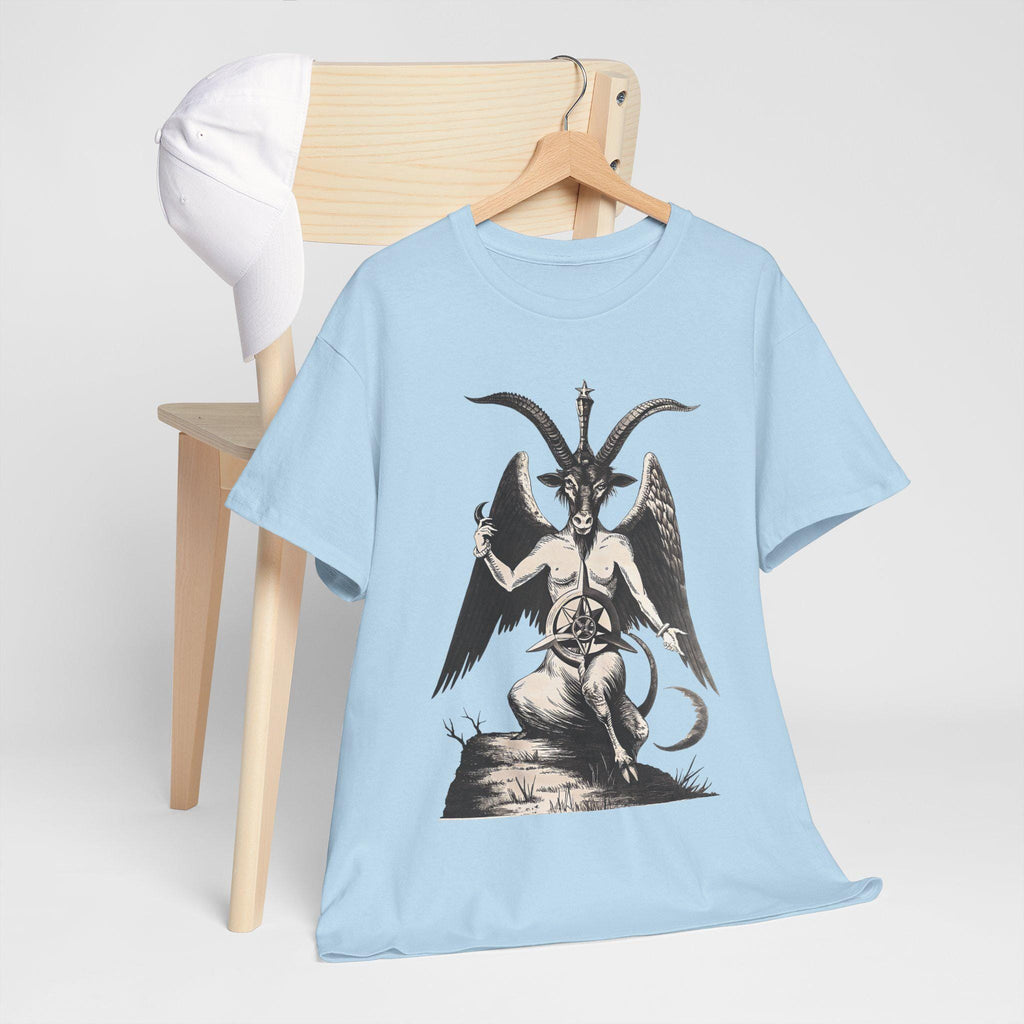Baphomet Graphic Tee: Gothic Dark Fantasy Unisex Shirt