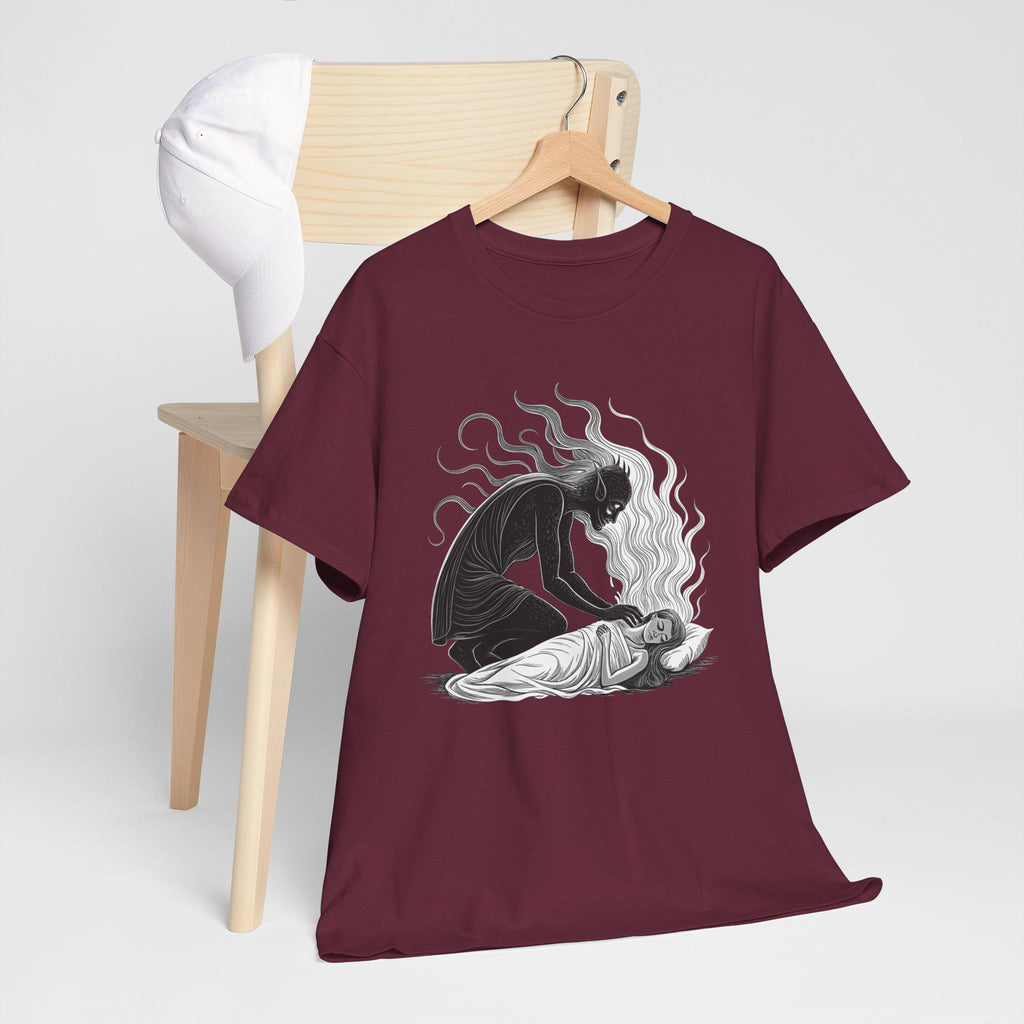 Mare Dream Demon Graphic Tee, Mystical Horror Design