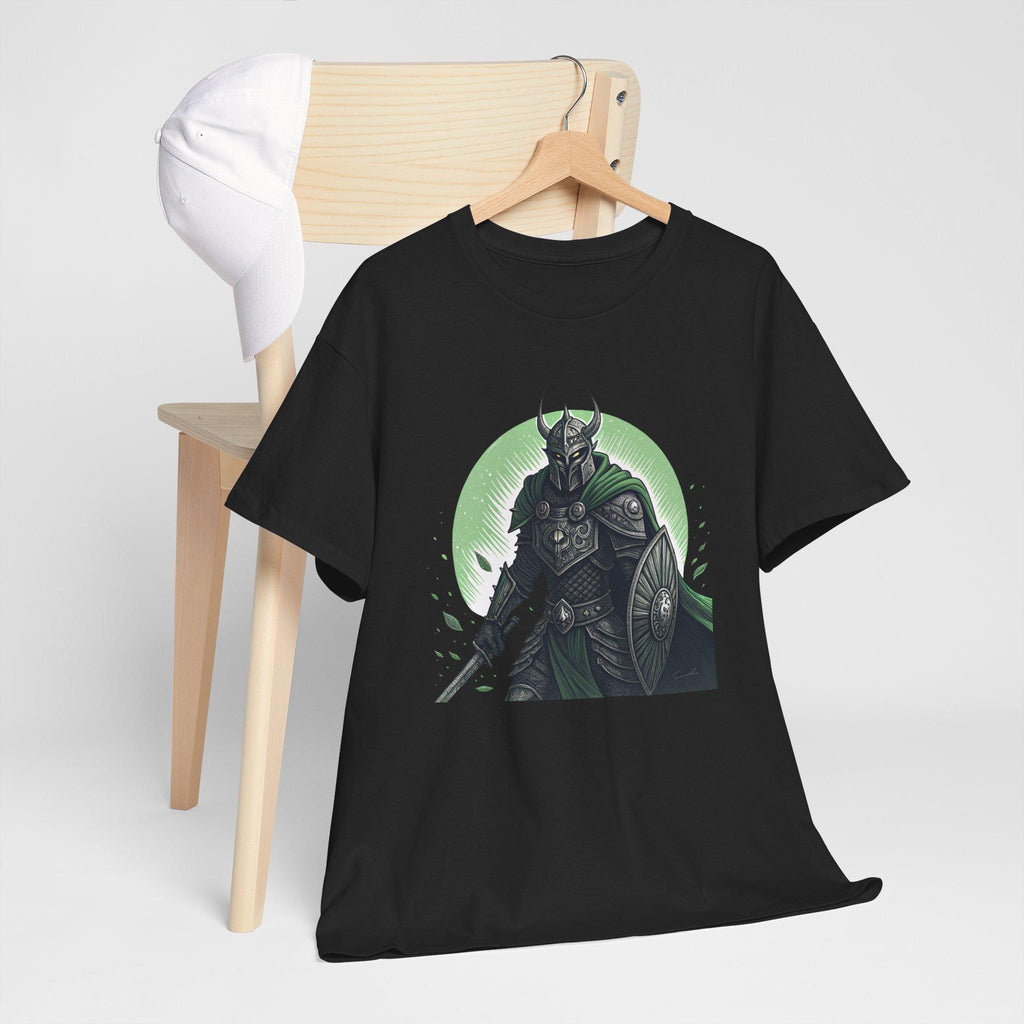 Cursed Mystical Knight Tee: Medieval Graphic Shirt, Ren Faire Costume