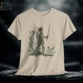Castlecore Flower Knight Graphic Tee: Medieval Fantasy Unisex Shirt