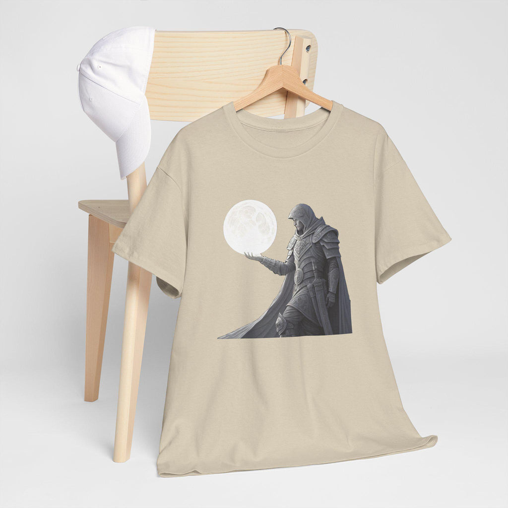 Medieval Knight Moon Graphic Tee: Fantasy Ren Faire T-Shirt