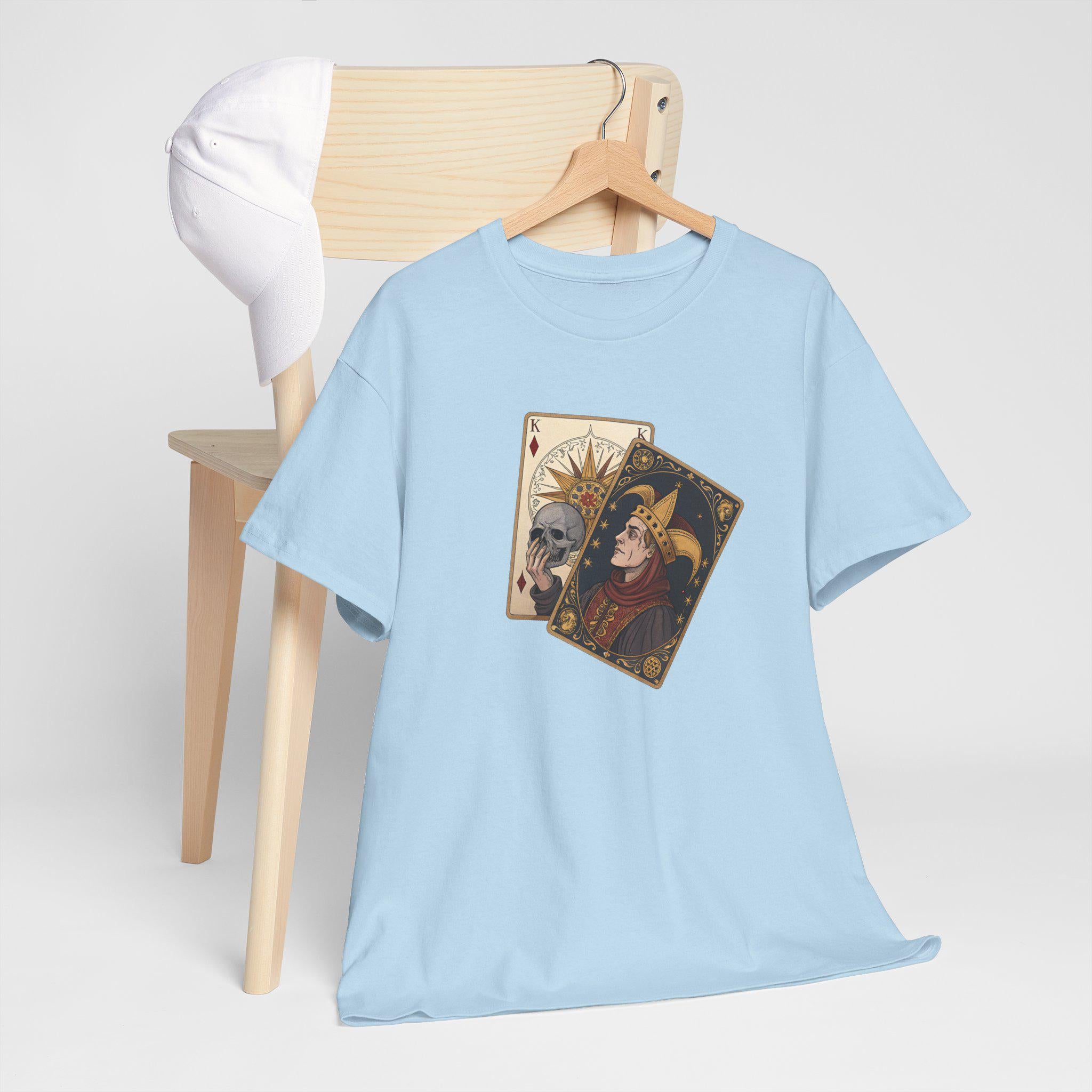 Jester Tarot Graphic Tee: Castlecore Medieval Fantasy Shirt