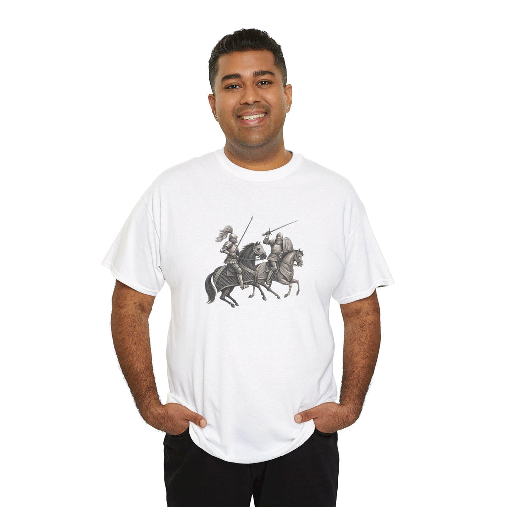 Knight's Tournament Graphic Tee: Medieval Renaissance Shirt